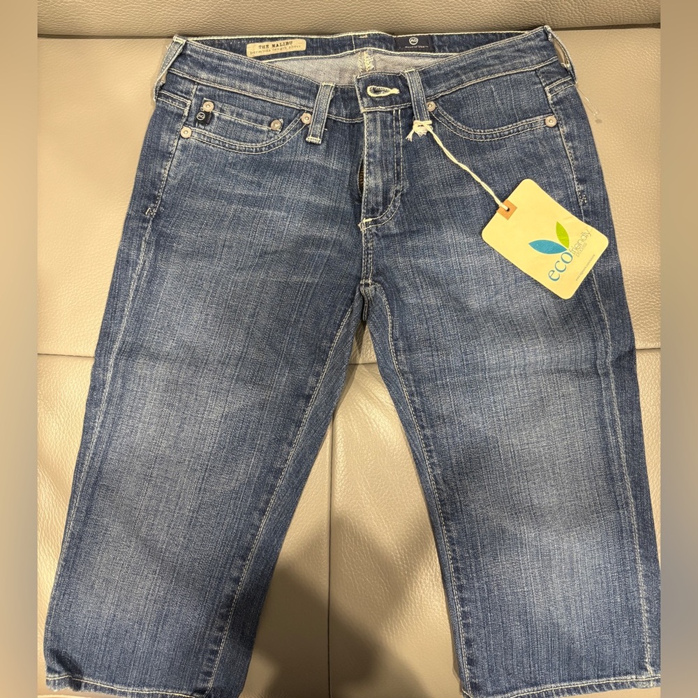 Ag Adriano Goldschmied Classic Indigo Jeans (Bermuda length short)